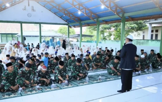 Kodim 1505/Tidore Buka Puasa Bersama Prajurit dan Keluarga