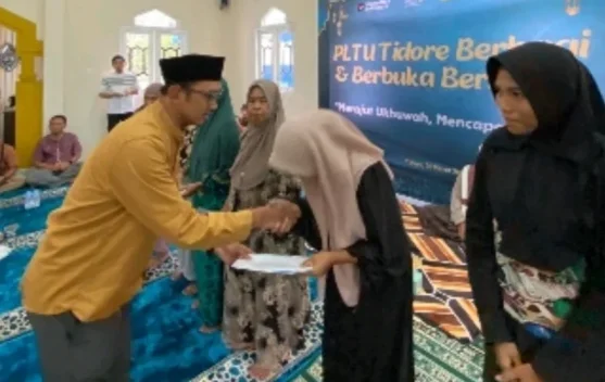 PLTU Tidore Berbagi dan Berbuka Bersama, Merajut Ukhuwah Menggapai Berkah