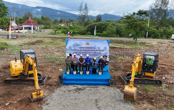 Polres Haltim Dukung Swasembada Pangan lewat Panen Raya Jagung