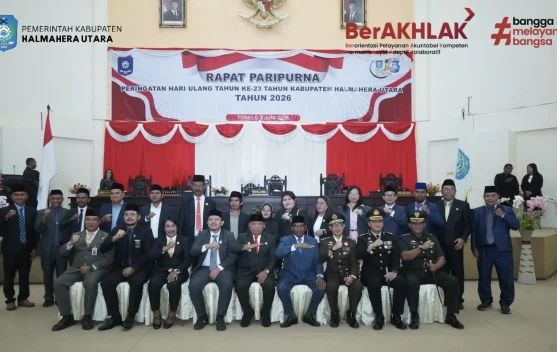 DPRD Halut Gelar Paripurna Peringati HUT Kabupaten Ke-23