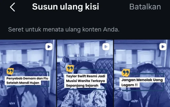 Instagram Hadirkan Fitur Atur Ulang Tampilan Grid Profil