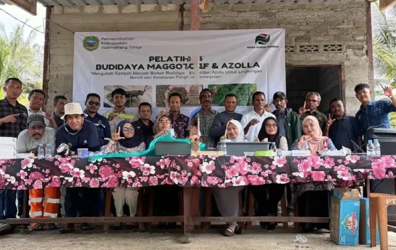PT NKA Gelar Pelatihan Maggot di Haltim, Dorong Usaha Ramah Lingkungan Warga
