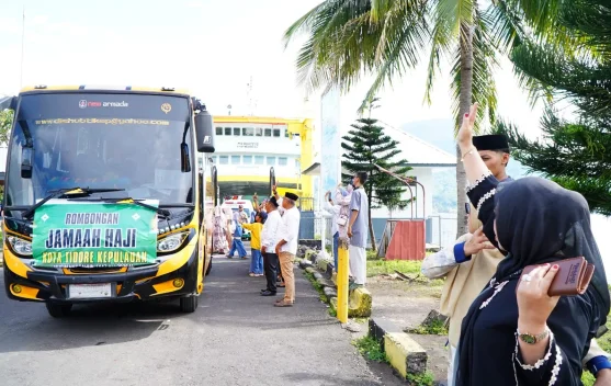 Pemkot Tidore Sambut Kepulangan 114 Jamaah Haji, Seluruhnya Tiba dengan Selamat