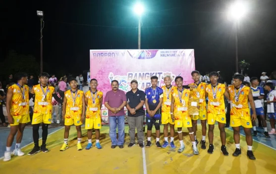 Cabor Voli POPROP V Malut Berakhir Sukses, Halut Raih Emas Putra