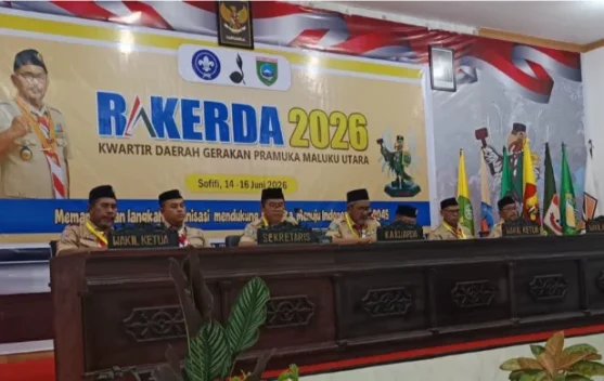 Digitalisasi Pendataan Anggota dalam Rakerda Kwarda Pramuka Maluku Utara