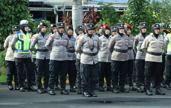 Ratusan Personel Kawal Unras di Ternate