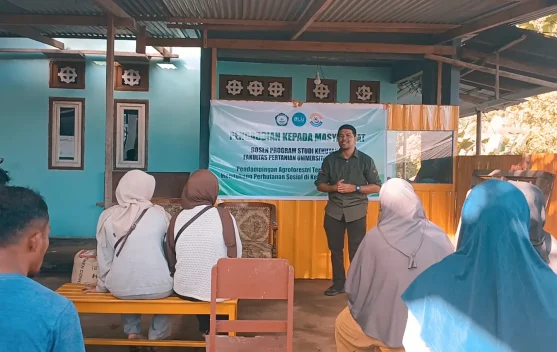 Akademisi Unkhair Dorong Pengelolaan Agroforestri Terintegrasi di Foramadiahi