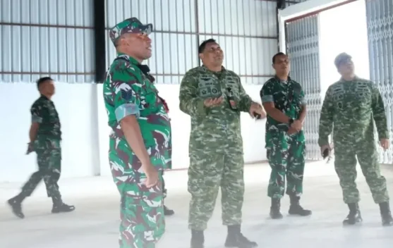Dandim 1505/Tidore Sambut Tim Wasev Pembangunan KDKMP di Kota Tidore Kepulauan