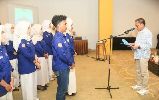 Bupati Halteng Hadiri Pelantikan Pengurus IPMA Makassar Periode Baru