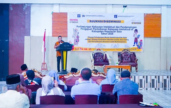 Kemenkum Malut Dorong Pelindungan Merek Kolektif dan Hak Cipta