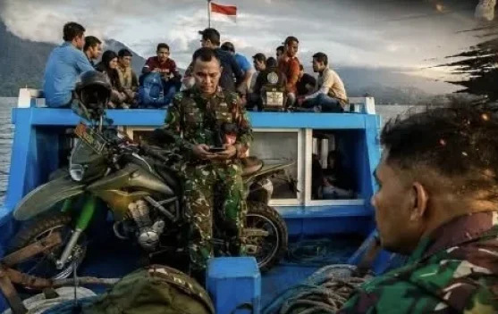 Personel Satgas TMMD Kodim Tidore Siap Bangun Desa Lolobata