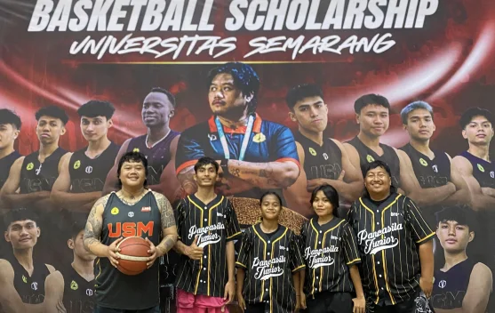 3 Atlet Basket Pancasila Junior Ternate Raih Beasiswa Penuh di USM
