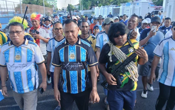 Setelah dari Morotai, Presiden Fans Argentina Tidore Kembali Batobo di Tugulufa