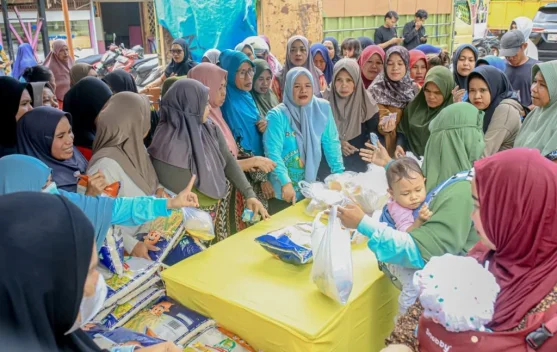 TP PKK Halteng Nilai Gerakan Pangan Murah Bantu Kebutuhan Warga