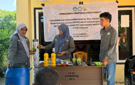 Hijaukan Pekarangan, Bersihkan Lingkungan: Upaya PKK Marikurubu Go Digital