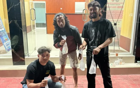 Tim URC Resmob Gamalama Amankan Puluhan Botol Miras di Ternate