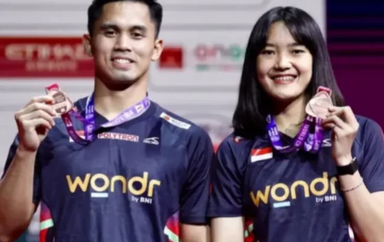 Amri/Nita Naik Lima Peringkat, Jadi Ganda Campuran Teratas Indonesia