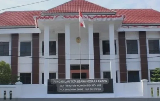 PTUN Ambon Tolak Gugatan Mantan Kades Pohea