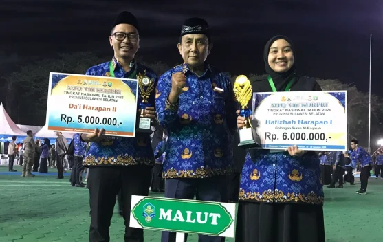 ASN Kemenag Maluku Utara Raih Prestasi pada Ajang MTQ Nasional 2026