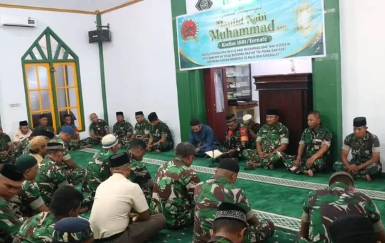 Kodim 1501 Ternate Perkuat Kemanunggalan TNI dan Rakyat