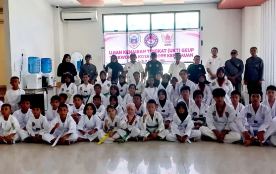 Ujian Kenaikan Tingkat Jadi Langkah Awal Majukan Taekwondo Kota Tidore