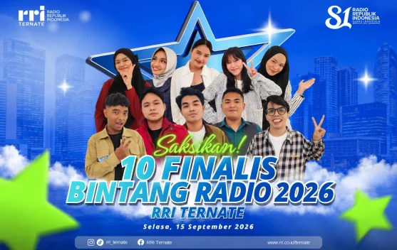 Bintang Radio RRI Ternate Siapkan 10 Finalis di Babak Final