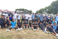 Debut Gemilang, Sepak Bola Haltim Taklukkan Taliabu di POPDA XII Malut