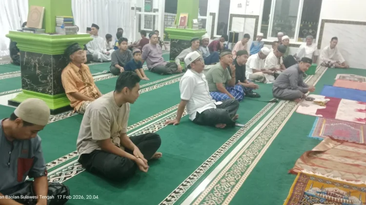 Warga Muhammadiyah Tolitoli Mulai Tarawih Ramadan 1447