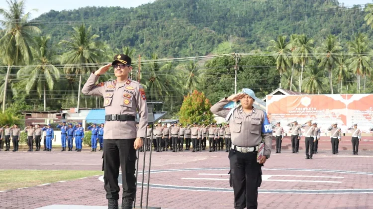 Polres Parigi Moutong Teguhkan Disiplin di Hari Kesadaran