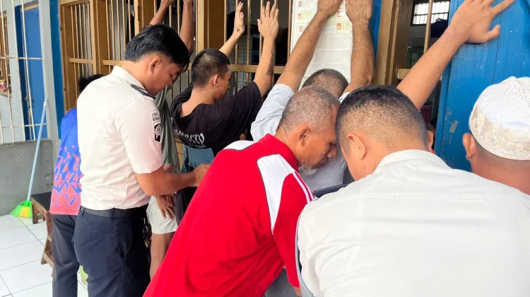 Razia Hunian, Lapas Tolitoli Perketat Keamanan jelang Ramadan