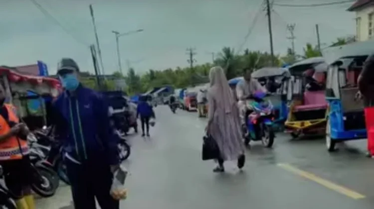 Warga Buol Padati Pasar jelang Ramadhan 1447 H