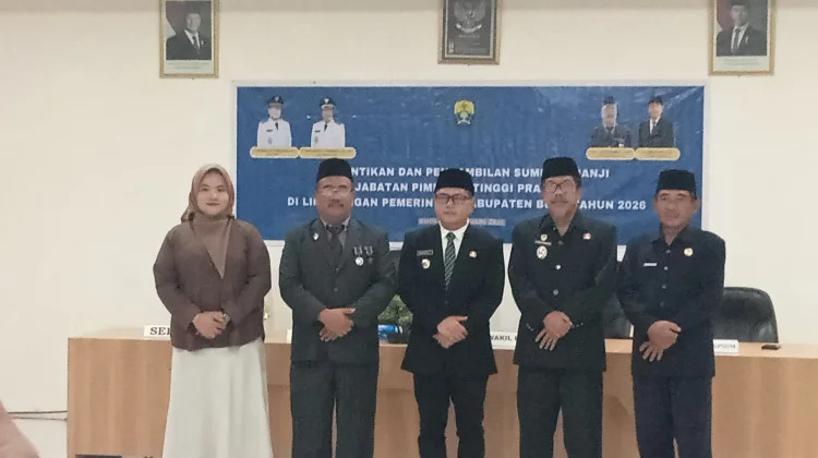 Muhamad Yamin Rahim Resmi Jabat Sekda Buol Definitif