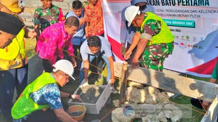 Pemkab Buol Percepat Pembangunan Gudang dan Gerai Koperasi Desa Merah Putih