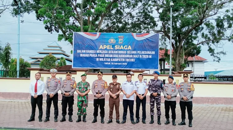 Polres Tolitoli Perketat Pengawasan Selama Ramadan