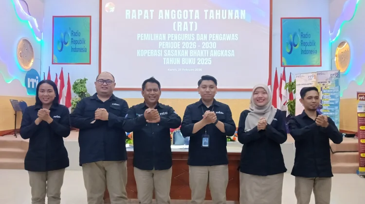 Kepengurusan Baru Koperasi RRI Tolitoli Diharapkan Profesional