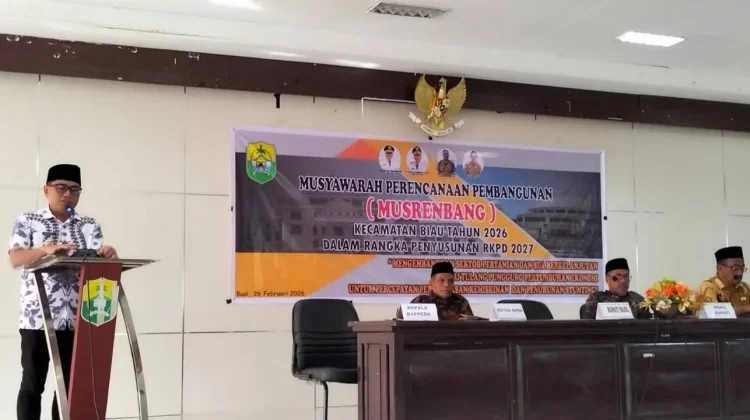 Musrenbang Kecamatan Biau Fokus Prioritas Pembangunan Daerah