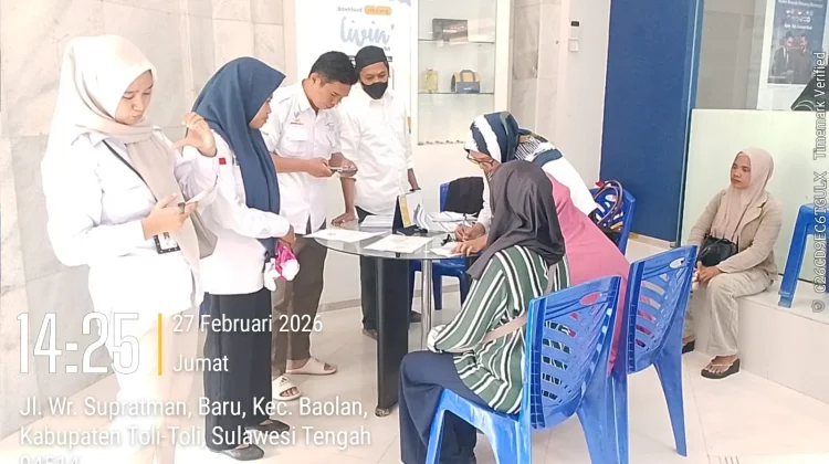 Dinas Sosial Kabupaten Tolitoli Fasilitasi 152 KPM yang Gagal Cek Rekening