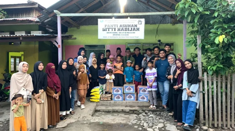 Peringati Dies Natalis ke-79, HMI Tolitoli Gelar “HMI Menyapa Yatim Piatu”
