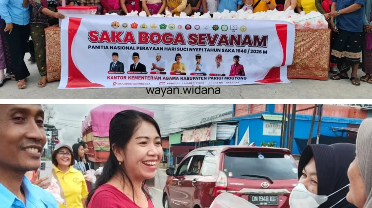 Sambut Ramadhan dan Nyepi, Umat Hindu Parigi Moutong Berbagi Takjil Ramadhan