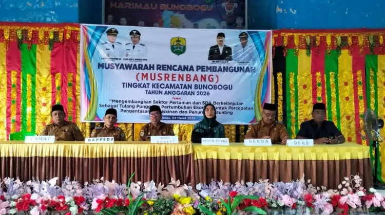Musrenbang kecamatan Bunobugu Wujudkan Kemandirian Ekonomi