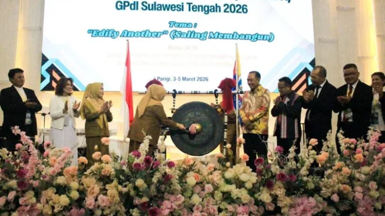 Wagub Sulteng Buka Mukerda GPdI Sulteng 2026