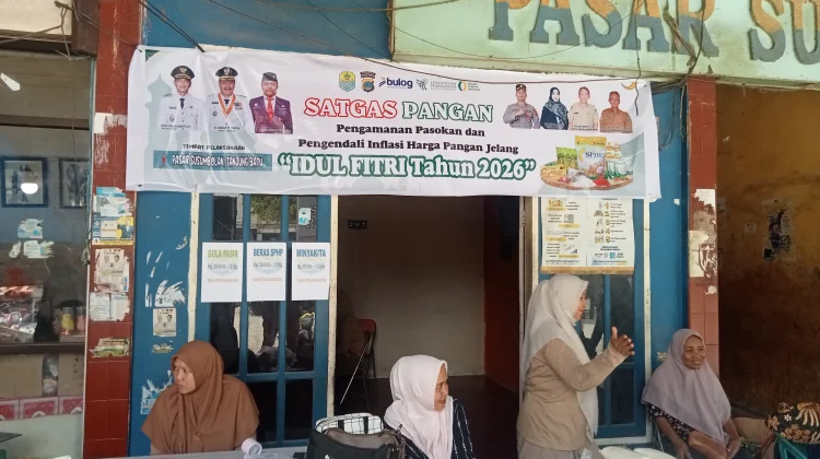 Satgas Pangan Tolitoli Buka Kios Murah di Pasar Susumbolan