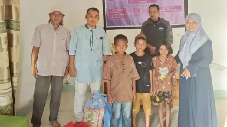 BPBD Parigi Moutong Laksanakan Kunjungan Sosial