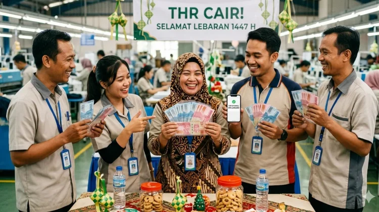Disnaker Tegaskan Perusahaan Tak Boleh Cicil THR Pekerja. H-7 Lebaran Wajib Cair!