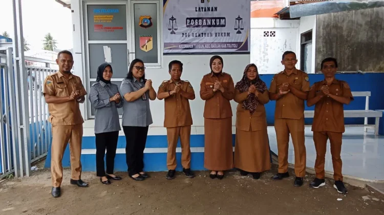 109 Desa dan Kelurahan Tolitoli Miliki Pos Bantuan Hukum