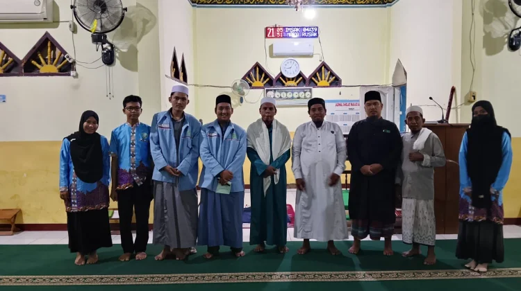 Safari Ramadhan BKPRMI Baolan Sambangi Masjid Al-Ikhlas Tuweley