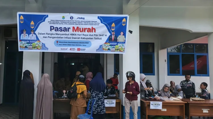 Pasar Murah Sambut Idul Fitri 1447 H