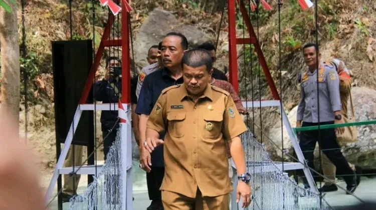 Wabup Parimo Ikuti Peluncuran Program 200 Jembatan Garuda