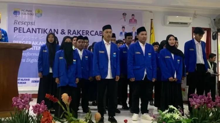 Pelantikan PMII Tolitoli Dorong Transformasi Kepemimpinan Digital
