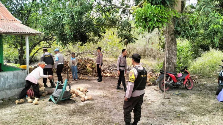 Kapolsek Parigi Pimpin Patroli Intensif di Wilayah Rawan Karhutla